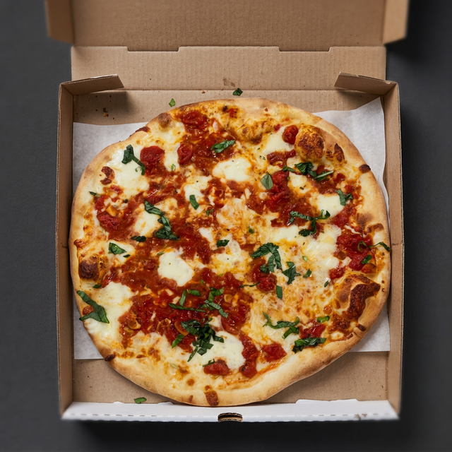 Margherita Gourmet Pizza.